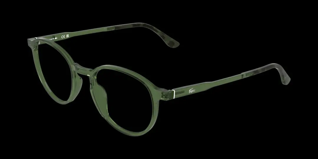 Lacoste L4027 Transparent khaki 50/20/145 MAN Brilmonturen