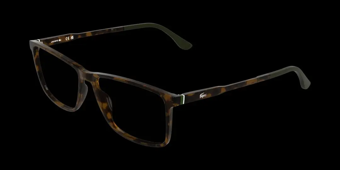 Lacoste L4028 Dark havana 57/14/145 MAN Brilmonturen