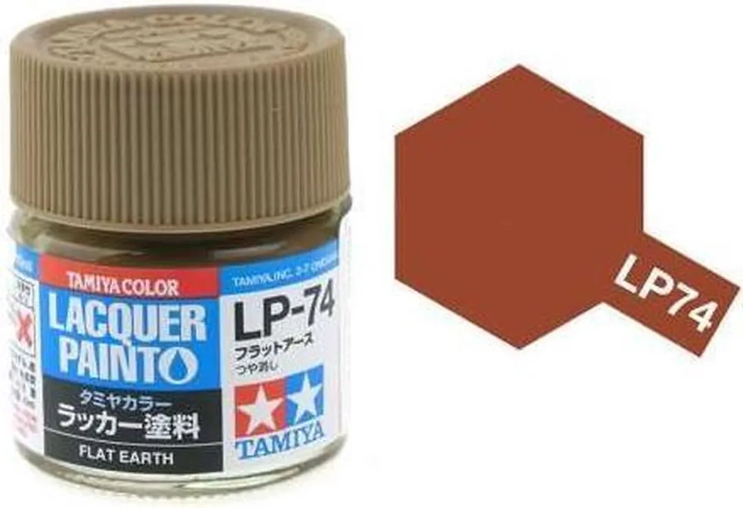 Tamiya Hobbyverf Enamel LP-74 Flat Earth - 10ml