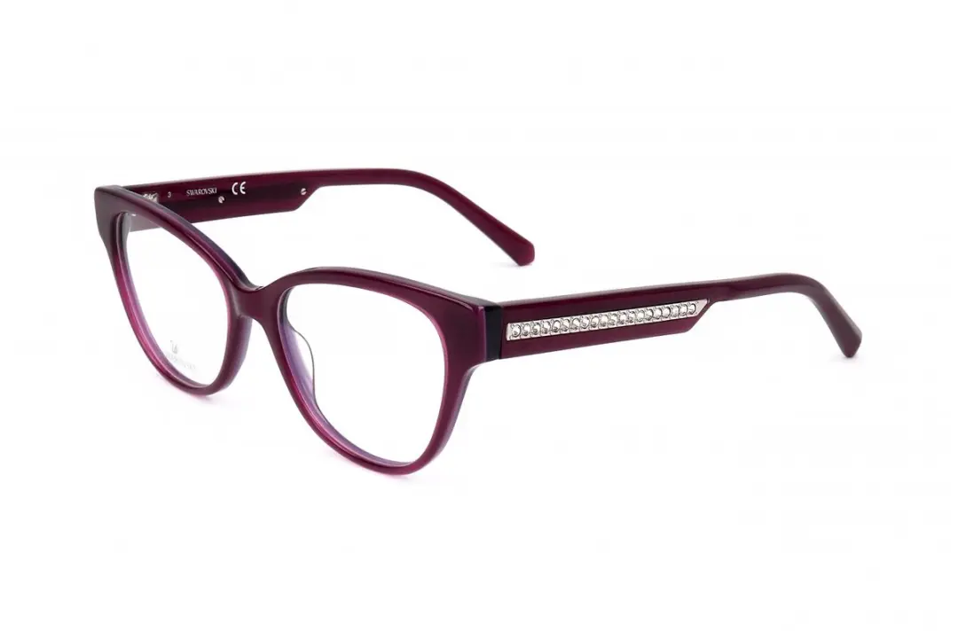 Swarovski SK5392 Shiny violet 51/16/140 WOMAN Brilmonturen