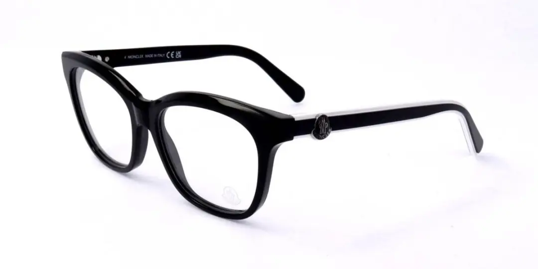 Moncler ML5183 Shiny black 53/16/140 WOMAN Brilmonturen