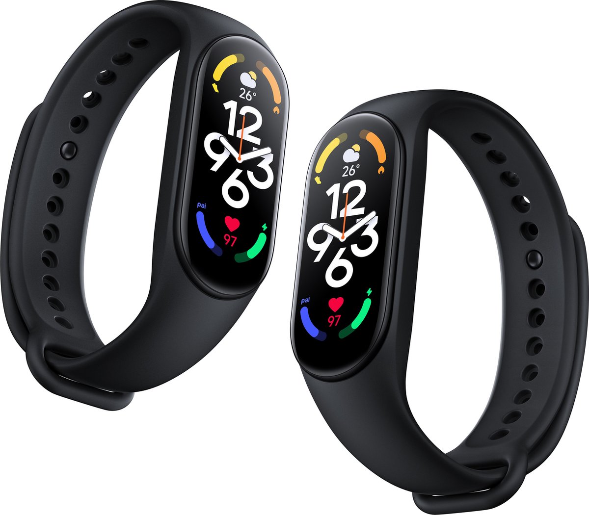 Xiaomi Mi Band 7 - activity tracker - horloge met stappenteller - Europese variant - Zwart