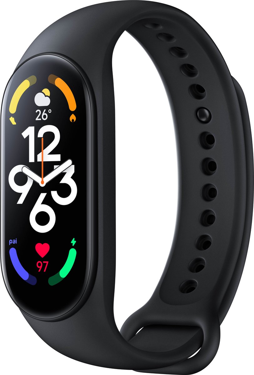 Xiaomi Mi Band 7 - activity tracker - horloge met stappenteller - Europese variant - Zwart