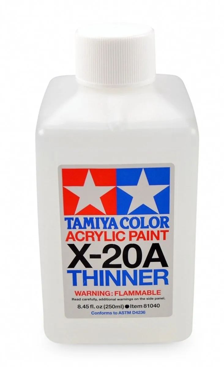 Tamiya Acrylverfverdunner X-20A 250ml
