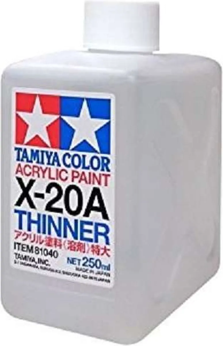 Tamiya Acrylverfverdunner X-20A 250ml