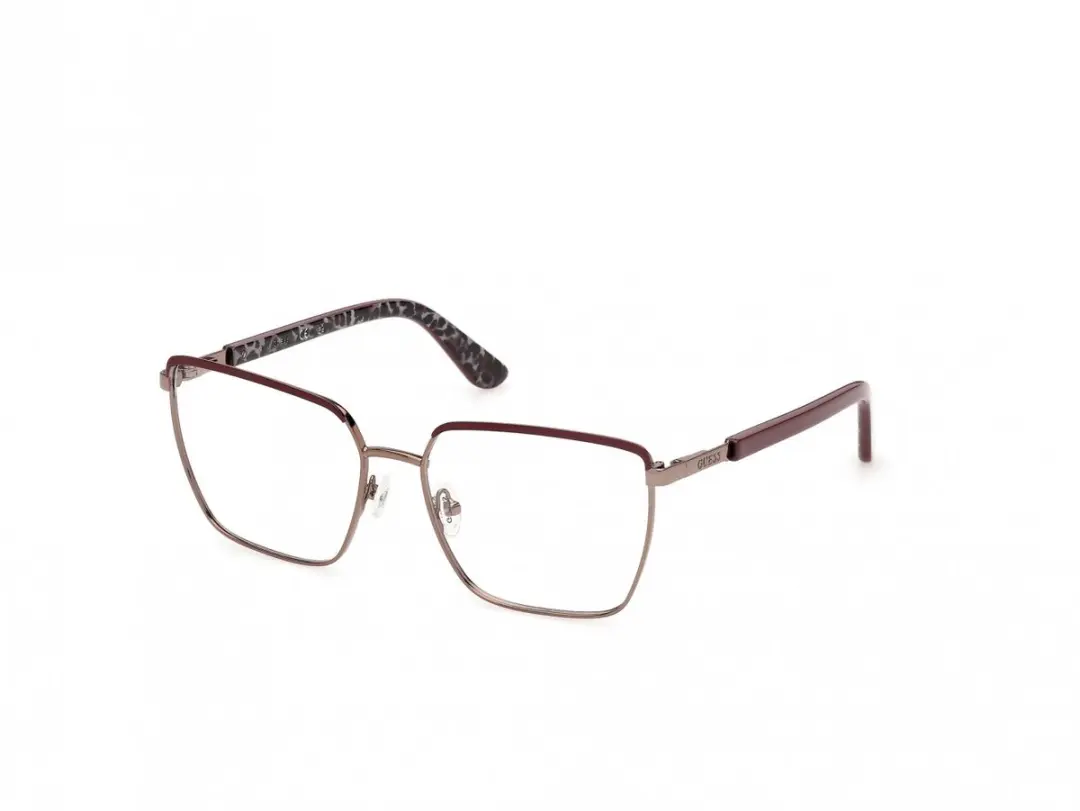 Guess GU50442 Matte bordeaux 54/16/140 WOMAN Brilmonturen