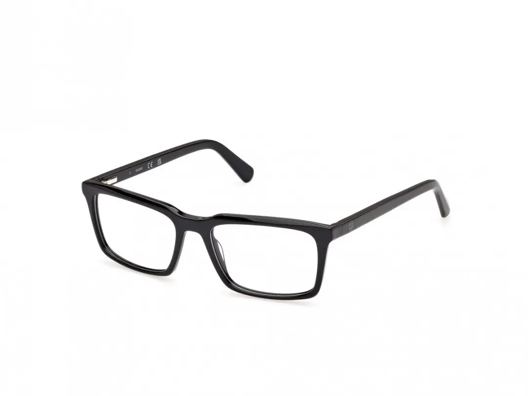 Guess GU50448 Shiny black 53/17/145 MAN Brilmonturen