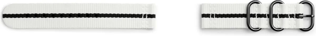 Samsung Nylon Bandje Gear Sport Medium - Wit