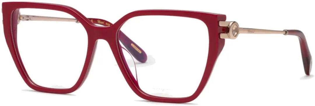 Chopard VCH380S Bordeaux lucido 56/16/130 WOMAN Brilmonturen