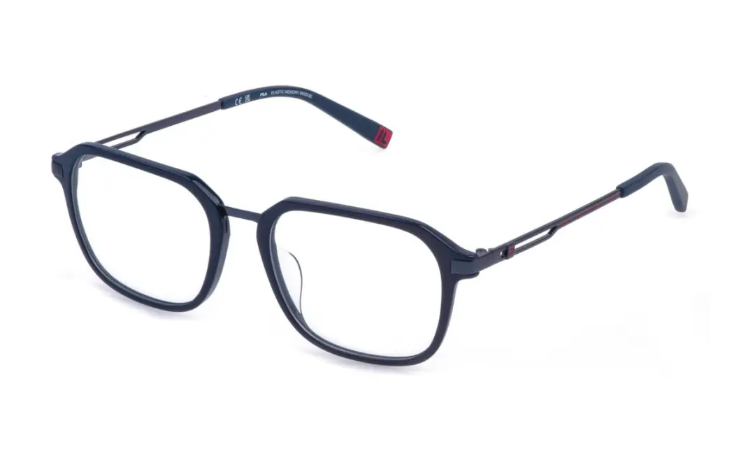 Fila VFID16 Blu lucido 53/18/145 MAN Brilmonturen