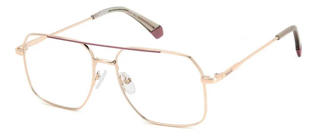 Polaroid PLD D554 Gold pink 55/16/145 UNISEX Brilmonturen