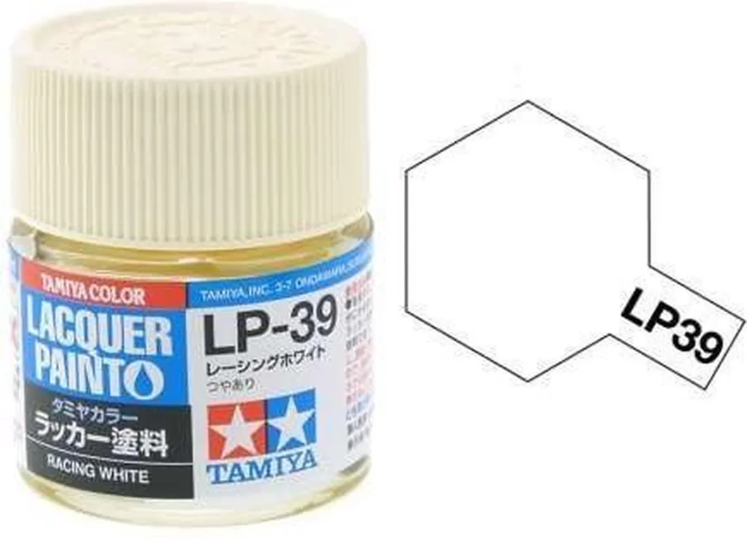 Tamiya Hobbyverf Olieverf LP-39 Racing White 10ml