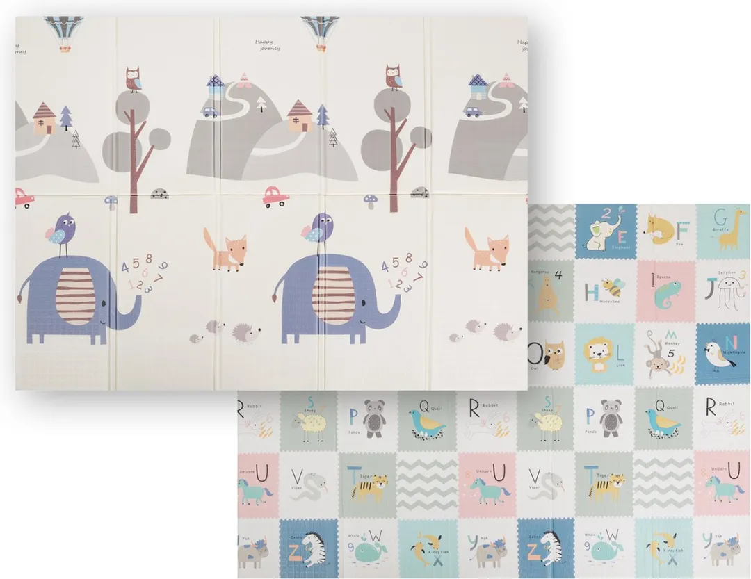 KiddyMoon Schuimmat Baby Opvouwbaar 150x200cm