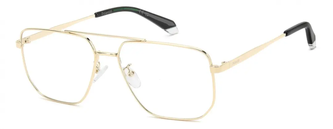 Polaroid PLD D632/G Gold 58/16/135.8 MAN Brilmonturen