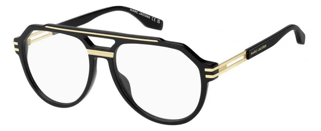 Marc Jacobs MARC 876 Black gold 57/16/135.4 MAN Brilmonturen