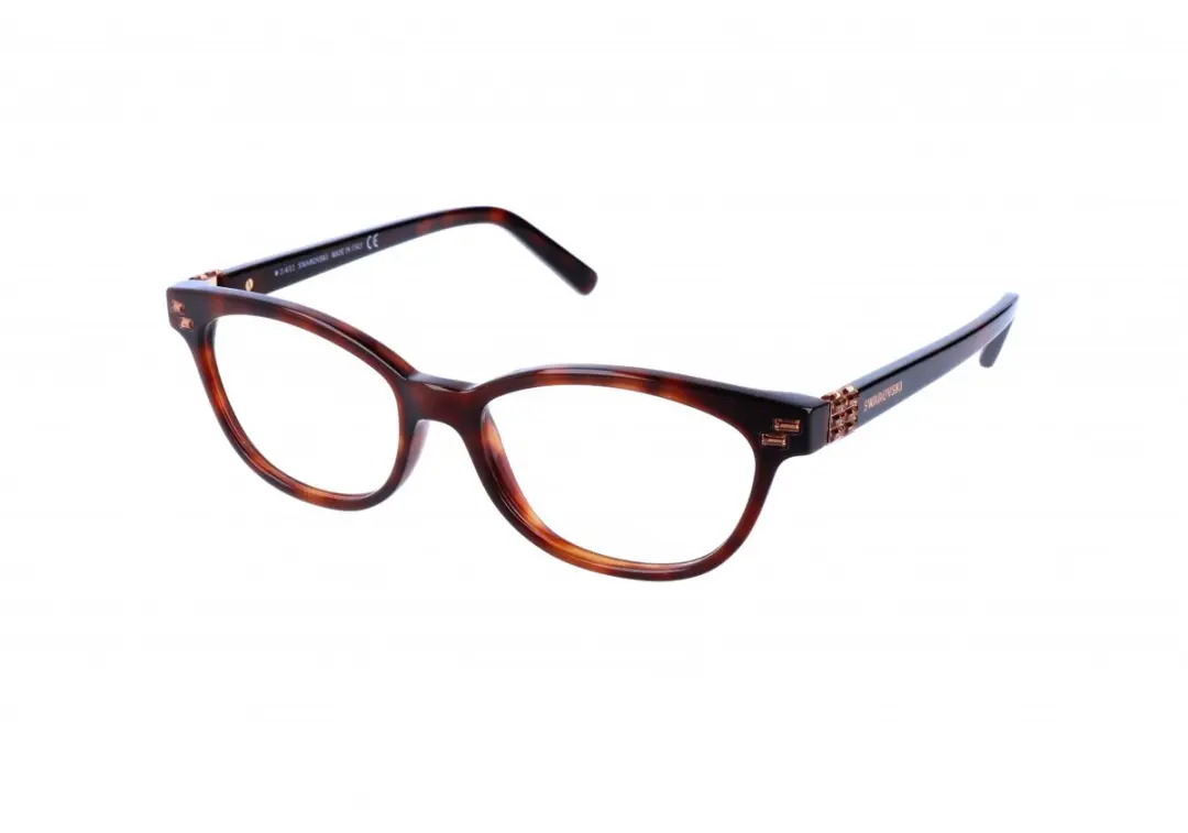 Swarovski SK5003 Dark havana 52/16/140 WOMAN Brilmonturen
