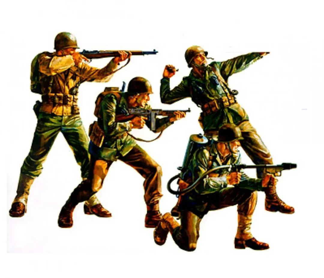 Tamiya US Army Infantry Figuren-Set 35013