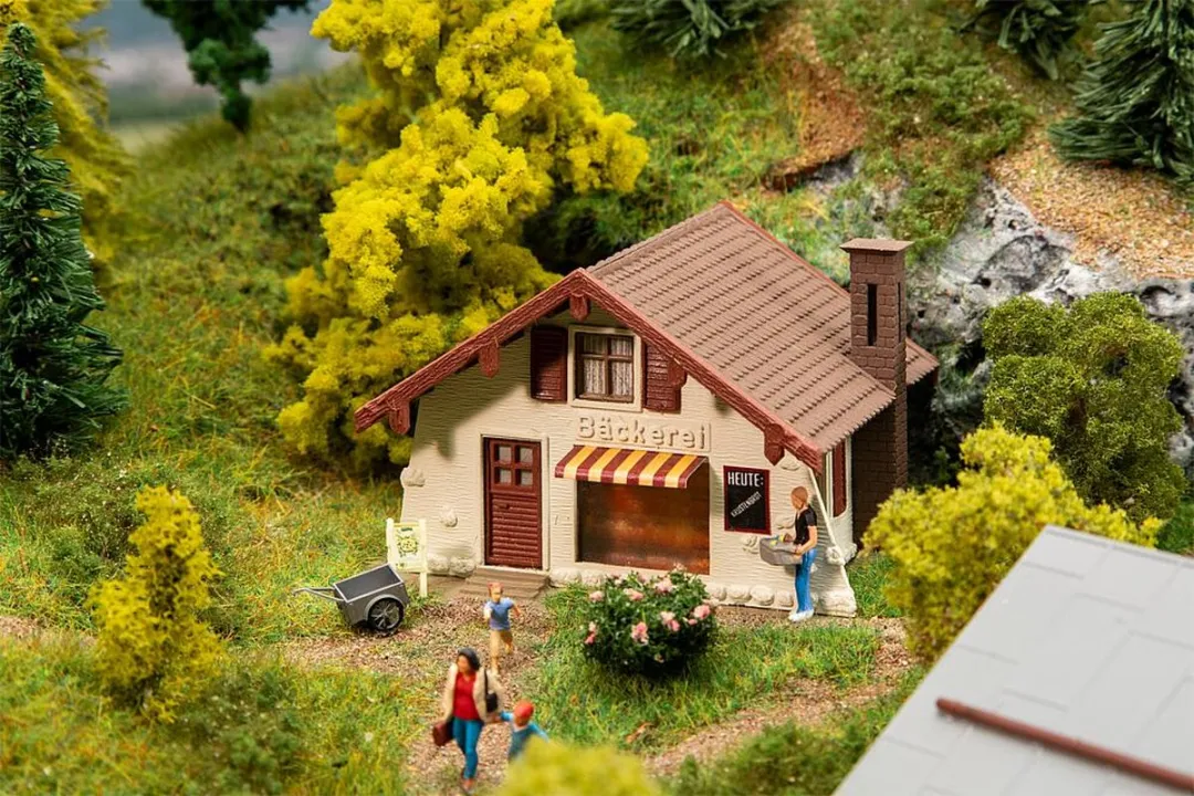 Faller H0 Dorpsbakkerij Modelbouwset