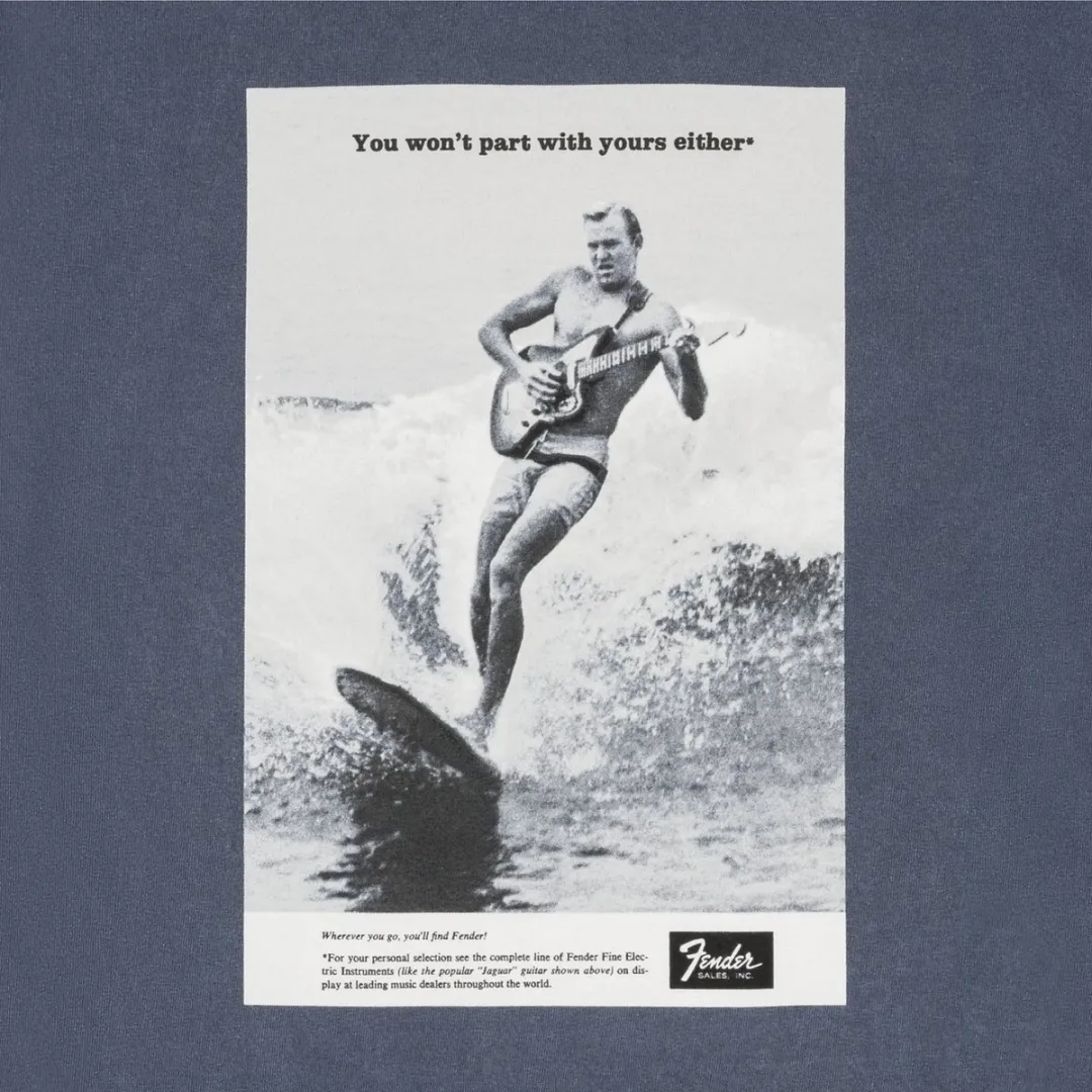 Fender Vintage Ad Surfer Tee