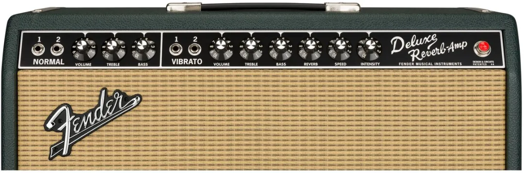 Fender FSR 65 Deluxe Reverb Buizenversterker - British Racing Green