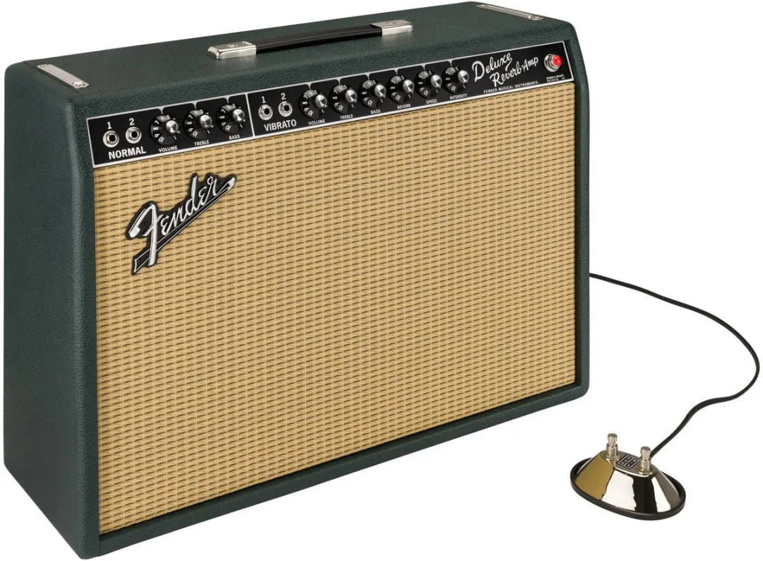 Fender FSR 65 Deluxe Reverb Buizenversterker - British Racing Green
