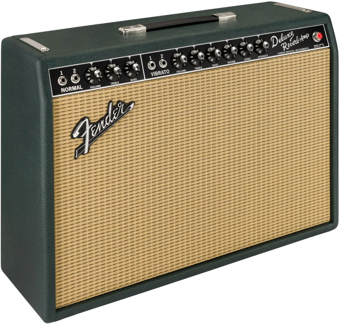 Fender FSR 65 Deluxe Reverb Buizenversterker - British Racing Green