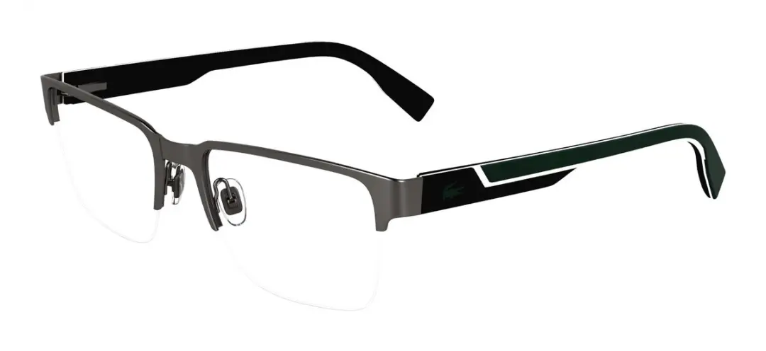Lacoste L2305 N Gunmetal 54/19/145 MAN Brilmonturen