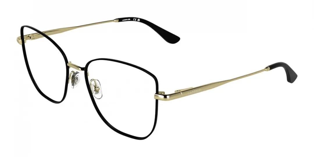 Lacoste L2323 Gold/black 54/17/140 WOMAN Brilmonturen
