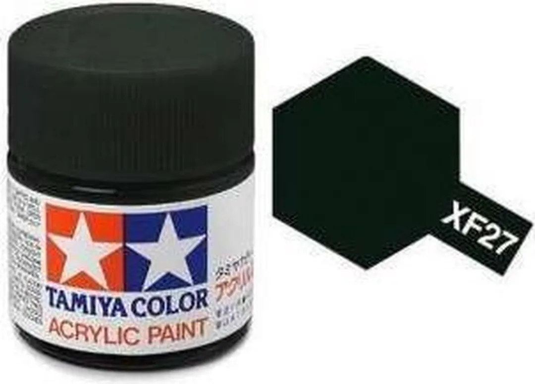 Tamiya XF-27 Acrylverf - 23ml - Zwart Groen
