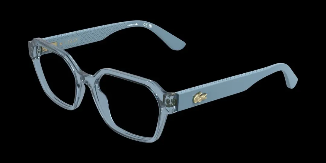 Lacoste L4025 Transparent azure 53/17/140 WOMAN Brilmonturen