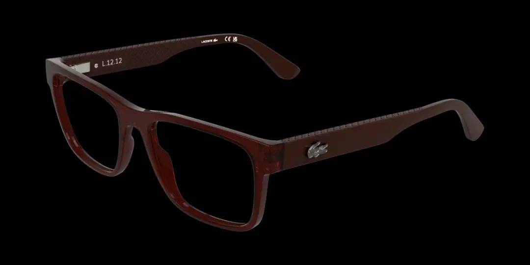 Lacoste L4026 Transparent burgundy 55/18/150 MAN Brilmonturen