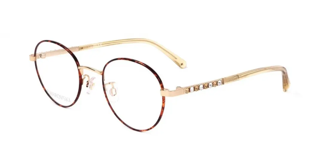 Swarovski SK5406 D Pale gold 49/22/145 WOMAN Brilmonturen