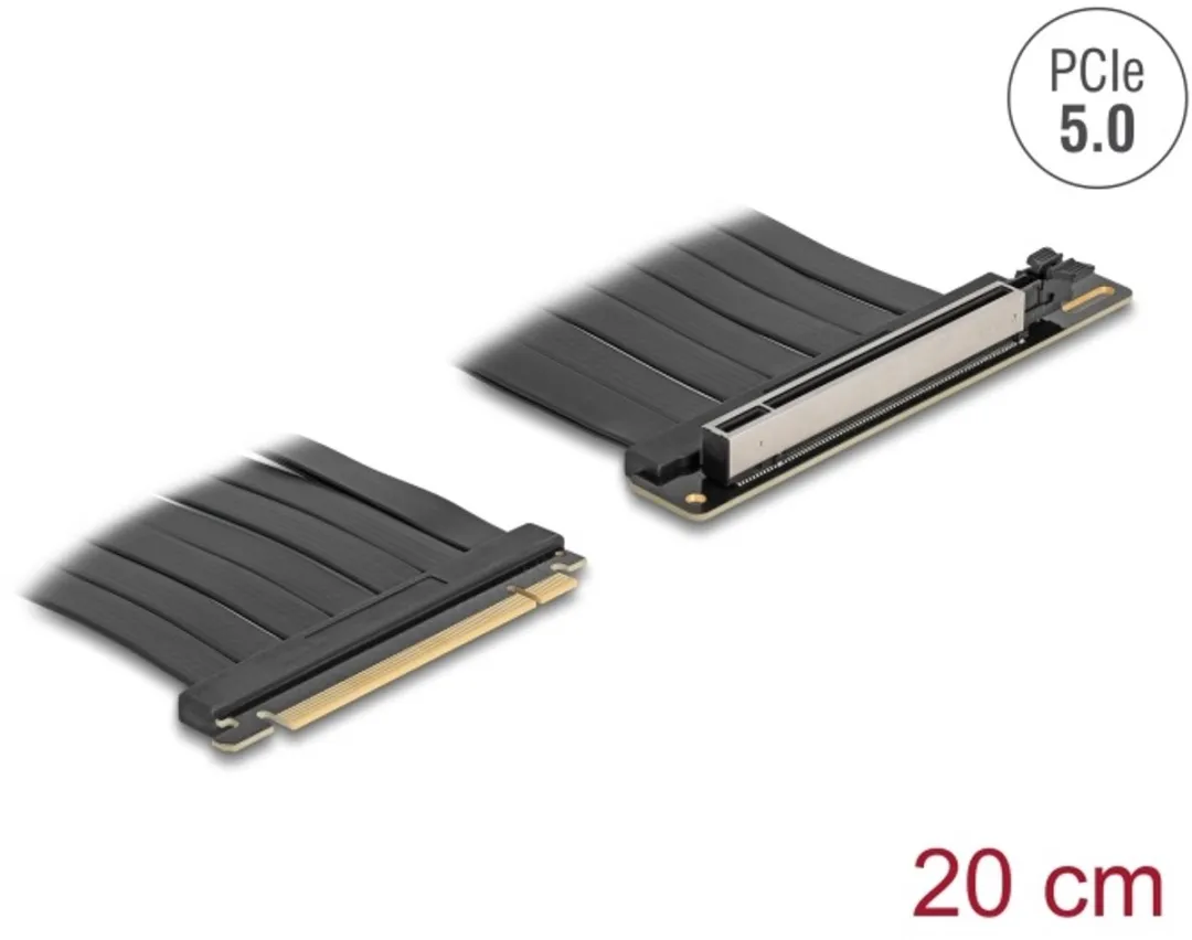 Delock PCIe 5.0 Riserkaart x16 naar x16
