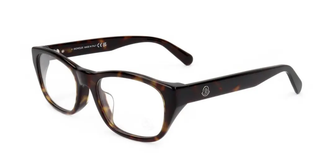 Moncler ML5158 D Dark havana 53/19/145 MAN Brilmonturen