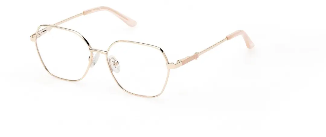Guess GU9223 Shiny pale gold 47/12/130 Meisje Brilmonturen