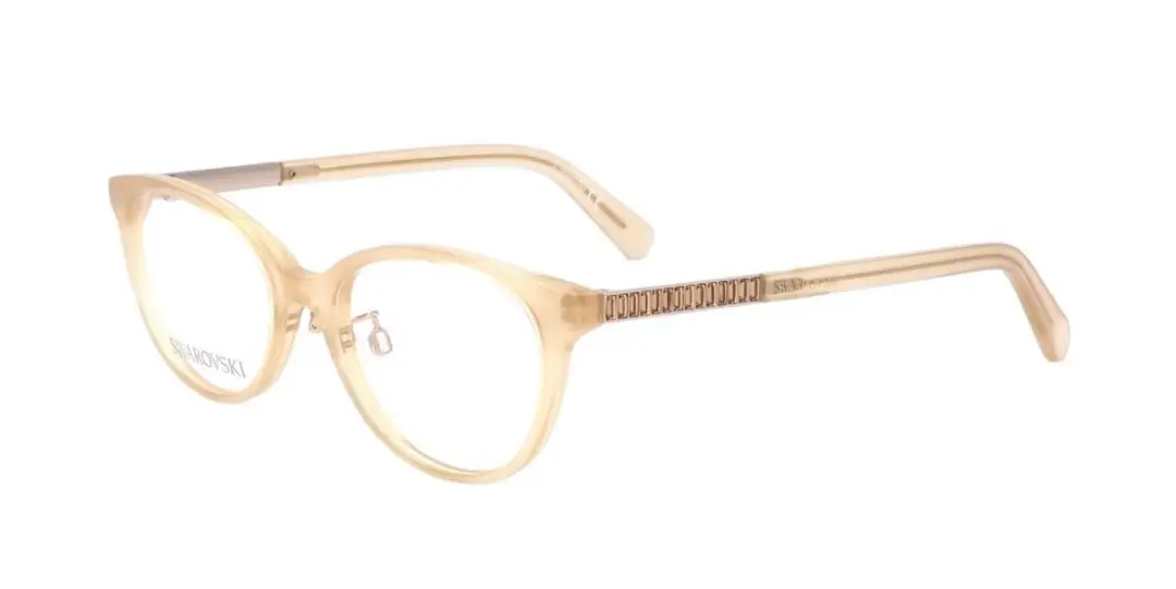 Swarovski SK5487 D Shiny beige 50/17/145 WOMAN Brilmonturen