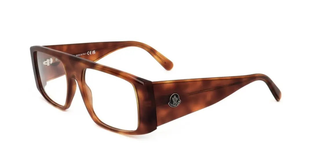 Moncler ML5186 Dark havana 55/18/140 UNISEX Brilmonturen