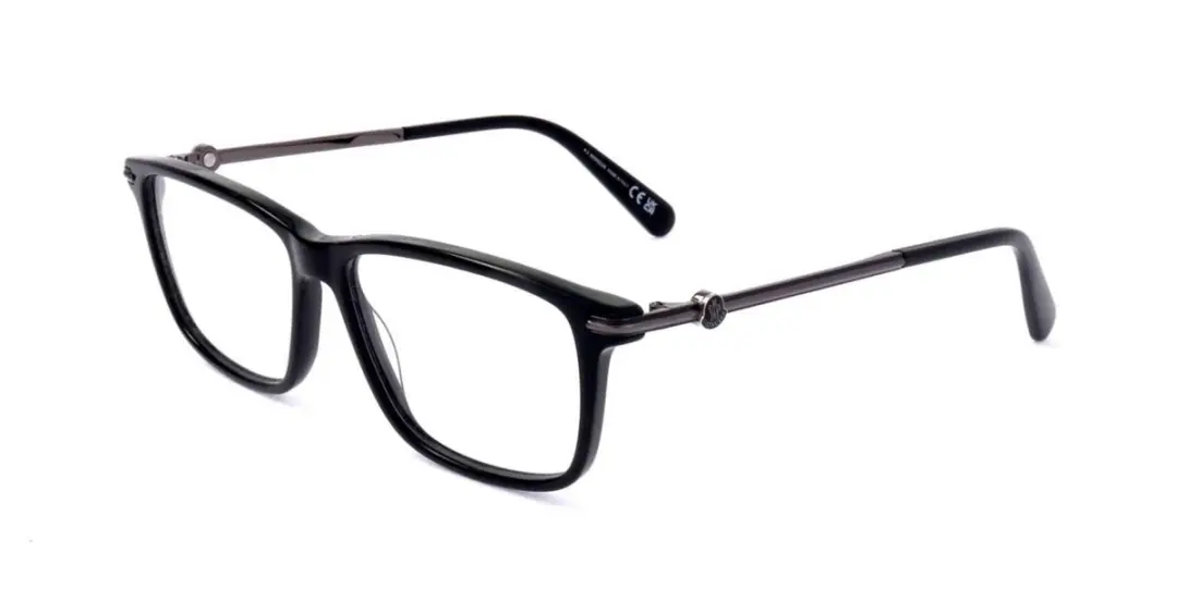 Moncler ML5205 Shiny black 54/14/145 MAN Brilmonturen