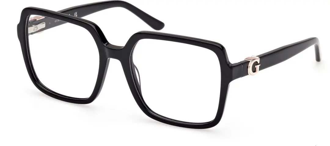 Guess GU50228 Shiny black 56/18/140 WOMAN Brilmonturen