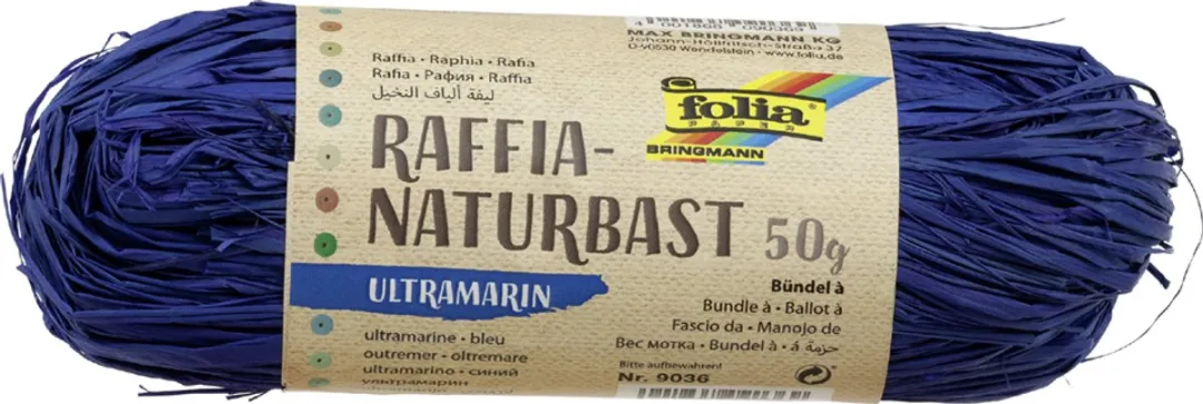 Folia Raffia - Zwart