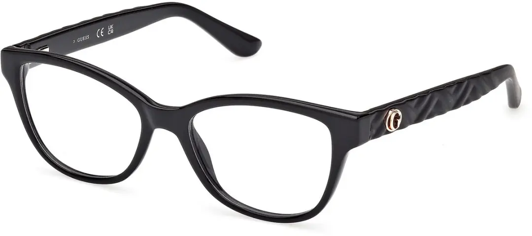 Guess GU50307 Shiny black 53/16/140 WOMAN Brilmonturen