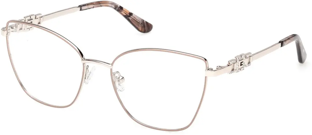 Guess GU50316 Shiny beige 55/17/140 WOMAN Brilmonturen