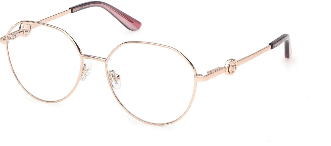 Guess GU50348 Shiny rose gold 53/16/140 WOMAN Brilmonturen