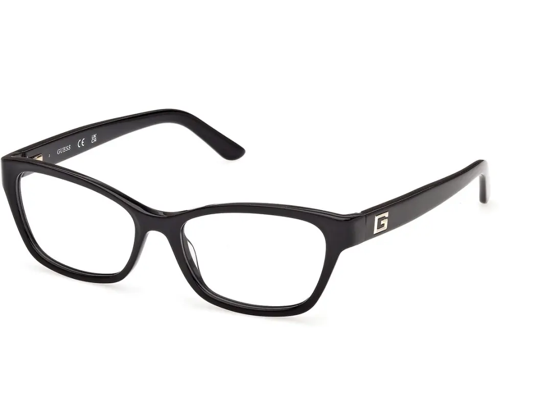 Guess GU50353 Shiny black 53/16/140 WOMAN Brilmonturen