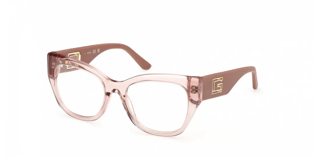 Guess GU50356 Shiny light pink 52/18/140 WOMAN Brilmonturen