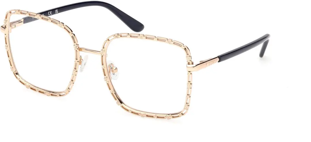 Guess GU50364 Shiny deep gold 54/21/140 WOMAN Brilmonturen