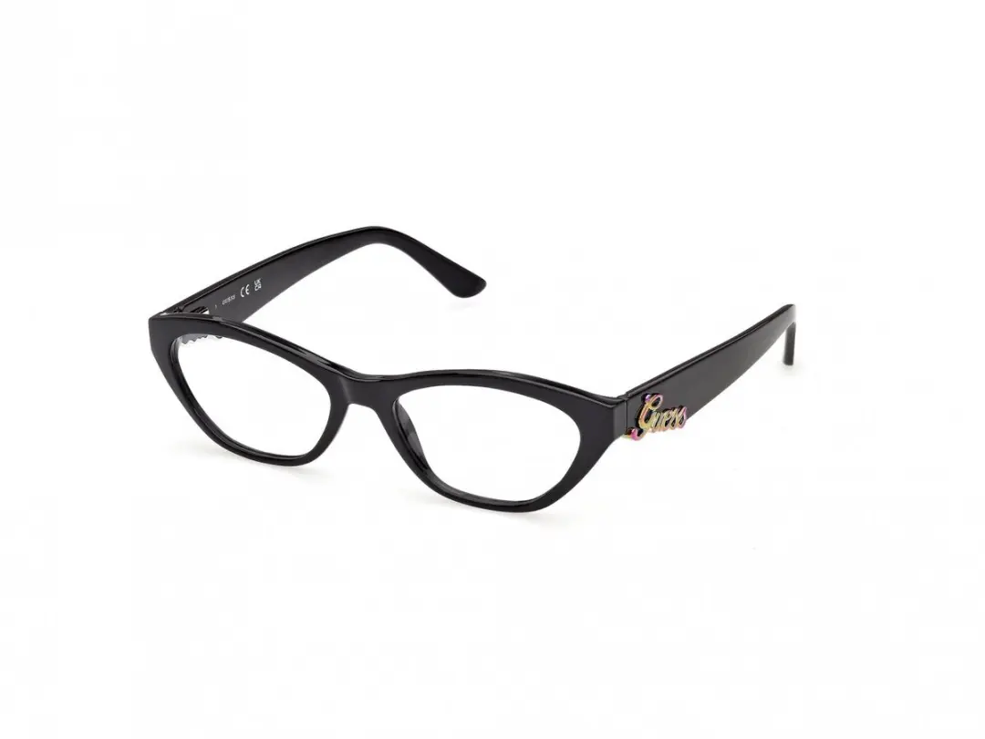 Guess GU50389 Shiny black 52/17/140 WOMAN Brilmonturen