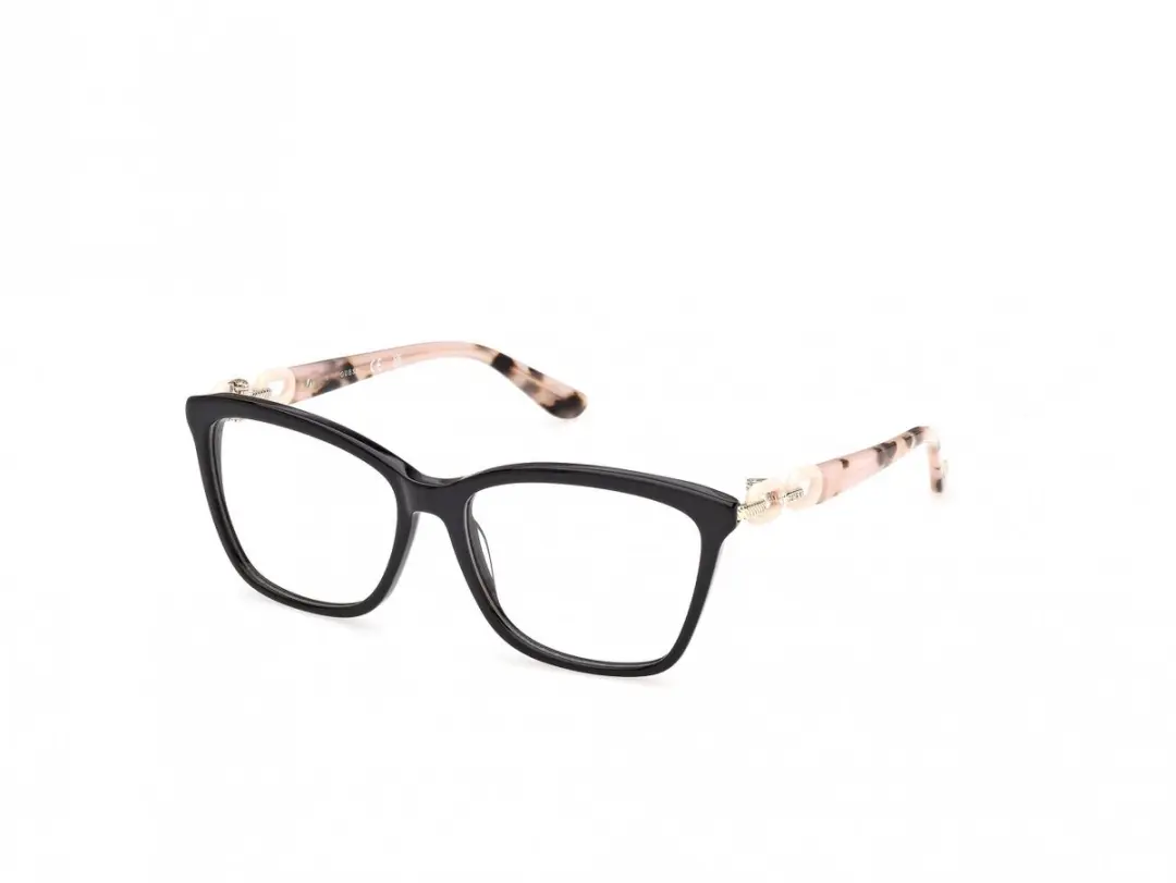 Guess GU50444 Shiny black 54/15/135 WOMAN Brilmonturen
