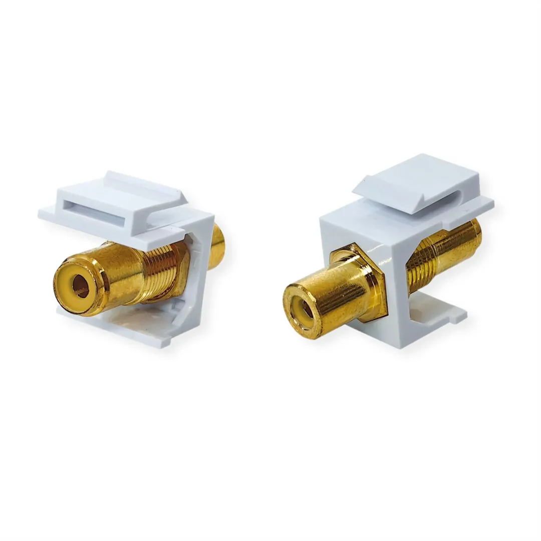 Value RCA Keystone-koppeling Geel - afbeelding 2 van 6