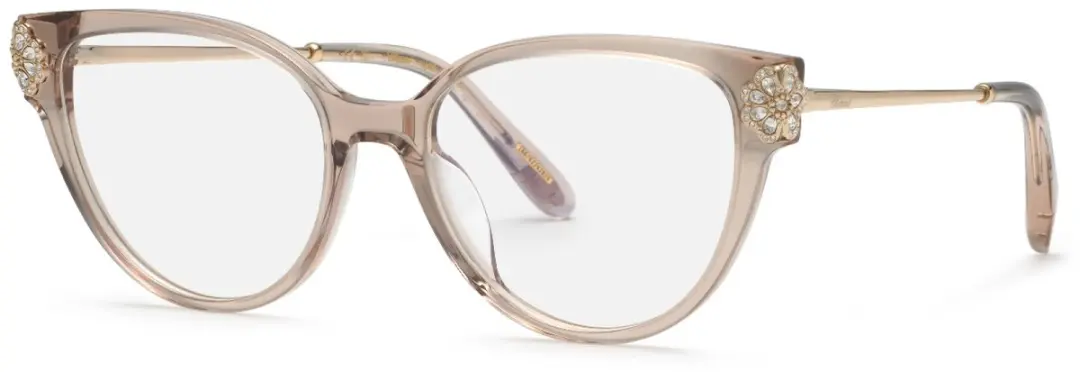 Chopard VCH381S Beige trasparente 54/17/140 WOMAN Brilmonturen